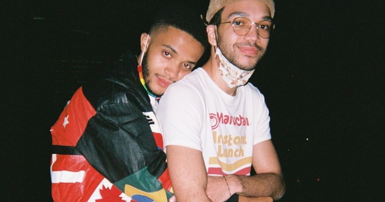 Justice Smith and boyfriend Nick Ashe