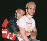 Justice Smith and boyfriend Nick Ashe