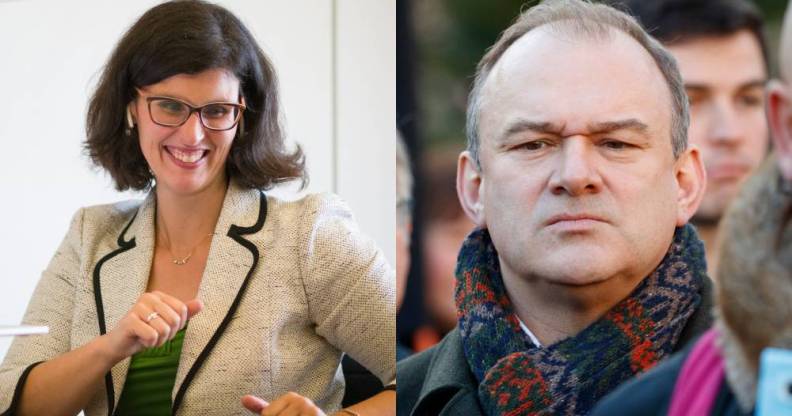 Layla Moran and Ed Davey