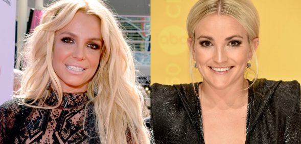 Britney Spears (L) and Jamie Lynn Spears (R). (Getty Images)