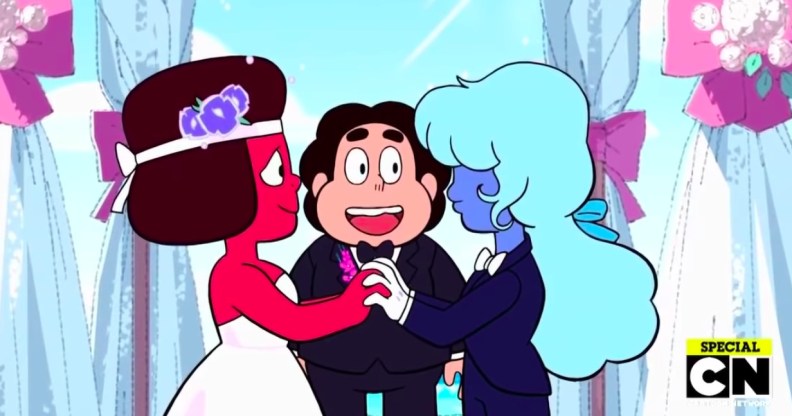 Steven Universe told by network queer romance could have ended show
