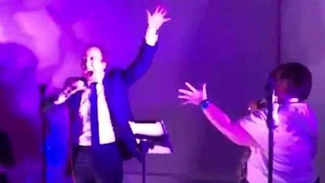 Matt Hancock Therese Coffey Karaoke