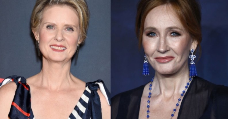 Cynthia Nixon JK Rowling