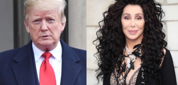 Donald Trump Cher herd immunity