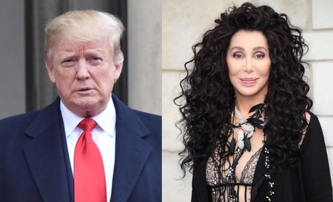 Donald Trump Cher herd immunity