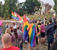 Canada Vancouver alternative pride protest