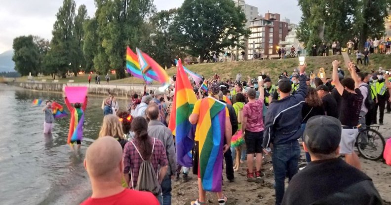 Canada Vancouver alternative pride protest