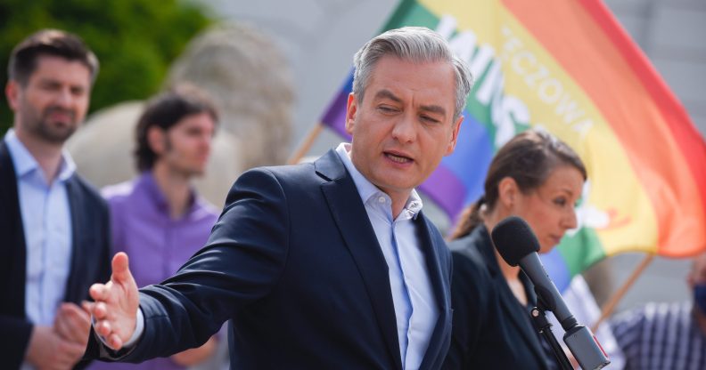 Robert Biedron LGBT+ poland