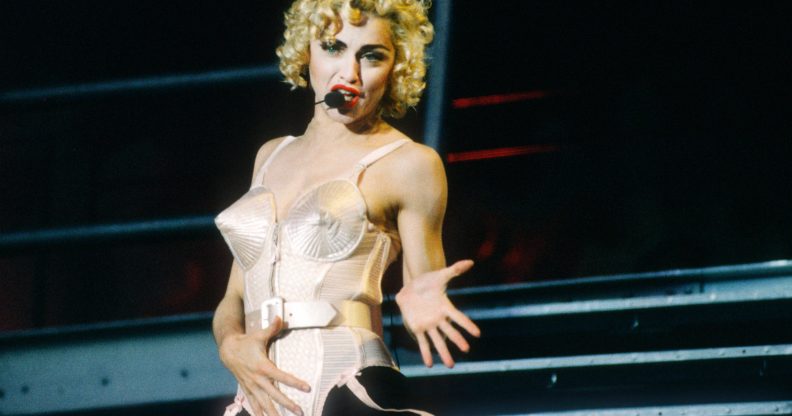 Madonna's some forty years-long career is to be made into a biopic that she herself with co-write and direct. (Gie Knaeps/Getty Images)