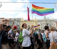 In a first for Croatia, a gay couple have adopted a child following a tense legal battle. (STRINGER/AFP via Getty Images)