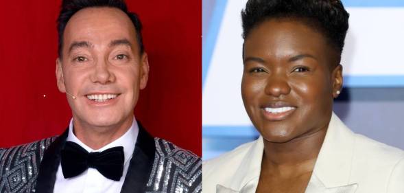 Craig Revel Horwood and Nicola Adams.