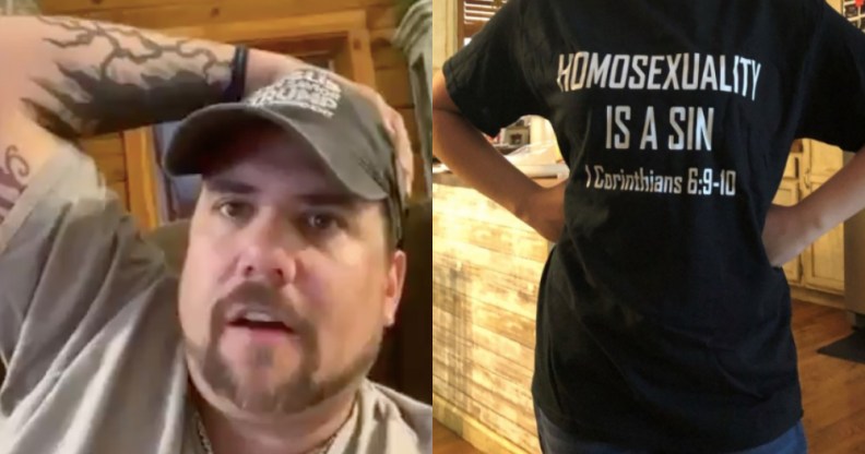 Preacher’s daughter suspended for wearing ‘homosexuality is sin’ t-shirt