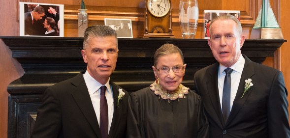 Ruth Bader Ginsburg marries gay couple