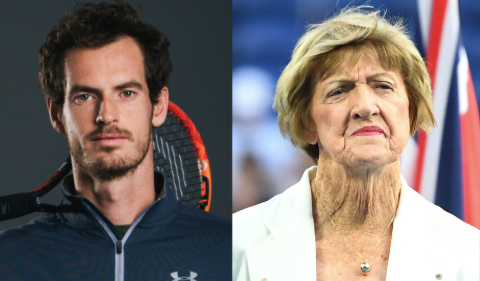 Andy Murray, Margaret Court