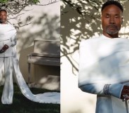 Billy Porter served a look for the Emmy Awards