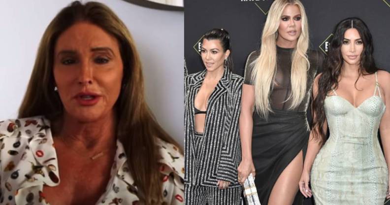 Caitlyn Jenner, Kourtney, Khloe and Kim Kardashian