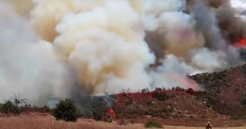 gender reveal party wildfire California manslaughter