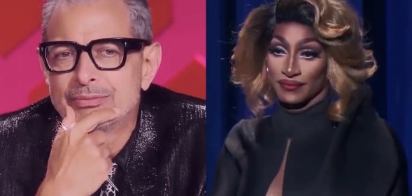 Jeff Goldblum and Jaida Essence Hall on Drag Race