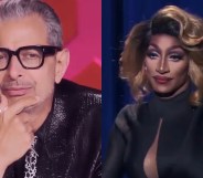 Jeff Goldblum and Jaida Essence Hall on Drag Race