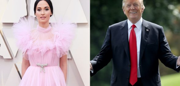 Kacey Musgraves blasted those intending to vote for US President Donald Trump, saying it would be an act of 'violence' against LGBT+ people. (Getty)