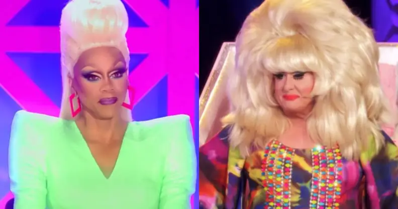 RuPaul and Lady Bunny