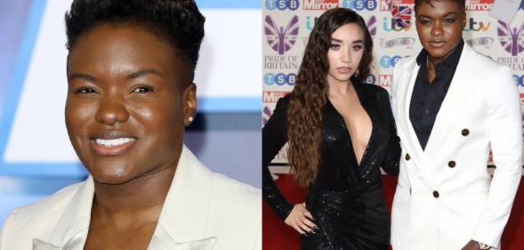 Nicola Adams and her girlfriend Ella Baig