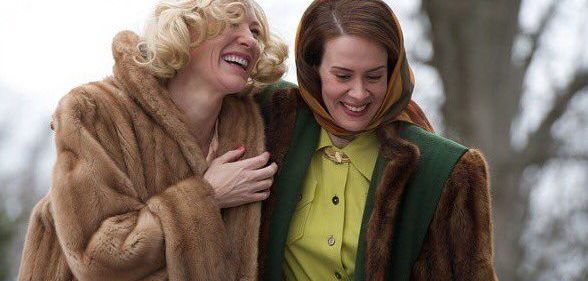 Sarah Paulson and Cate Blanchett in Carol.