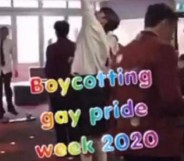 A private school in New Zealand has condemned students who posted anti-gay messages in response to a Pride Month celebration
