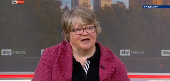 Work and Pensions Secretary Therese Coffey