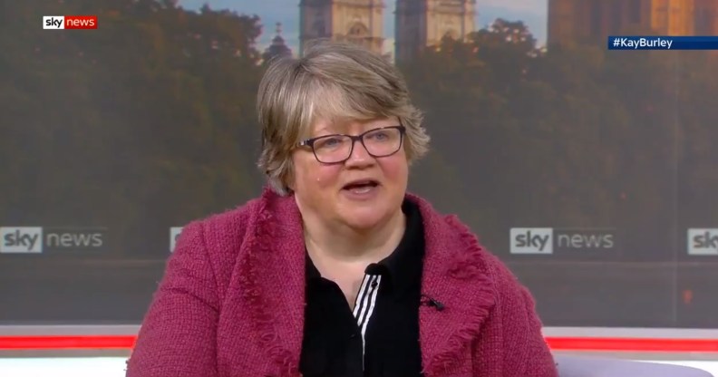 Work and Pensions Secretary Therese Coffey