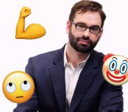Matt Walsh joked – we hope, at least – that men shouldn't use emojis. (Facebook/Emojipedia)