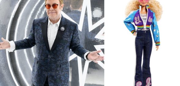 Elton John Barbie doll