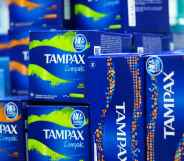 Tampax boxes