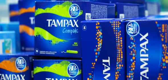 Tampax boxes