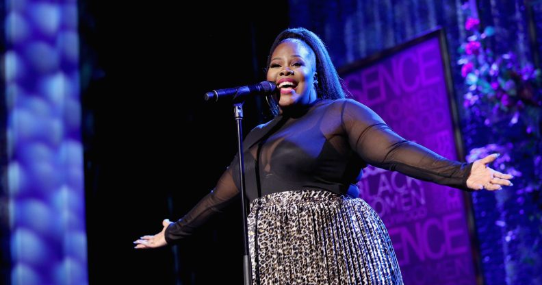 Amber Riley. (Rich Polk/Getty Images for Essence)