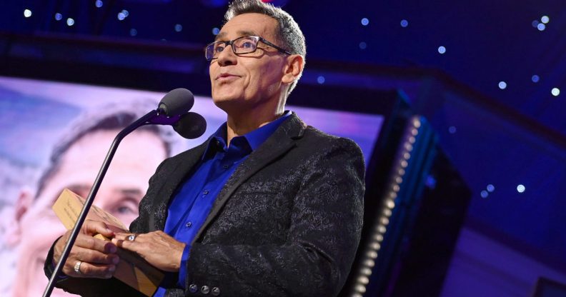 Top 10 CNN Hero Roger Montoya speak onstage CNN Heroes at American Museum of Natural History on December 08, 2019 in New York City.