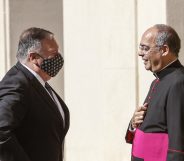 Pope denies Mike Pompeo