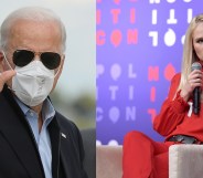 Democratic presidential nominee Joe Biden and Fox host Tomi Lahren