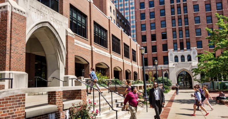 Christian college lesbian student