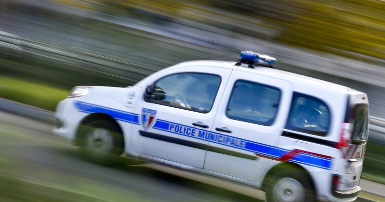 French police vehicle