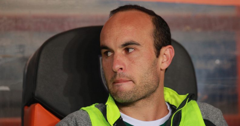 San Diego Loyal manager Landon Donovan