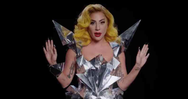 Lady Gaga voting plea Donald Trump