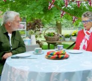Paul Hollywood rainbow bagels The Great British Bake Off