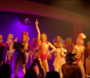 Local drag queens in Perth, Australia, performed a number inspired by Lady Gaga's Chromatica and it deserves to win every single Tony award. (Screen capture via TikTok)