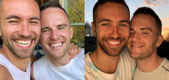 David Atherton and boyfriend