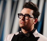 Dan Levy attends the 2020 Vanity Fair Oscar Party