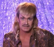 ChelseaBoy as Joe Exotic on Drag Race Holland Snatch Game