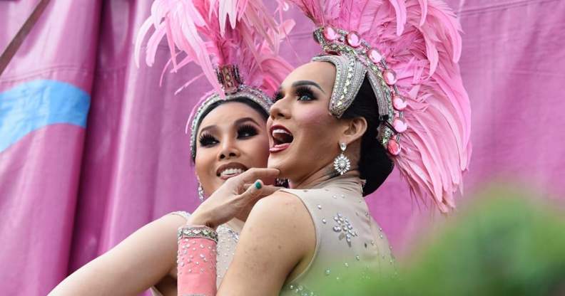 The Lady Boys of Bangkok are now funded by the British government