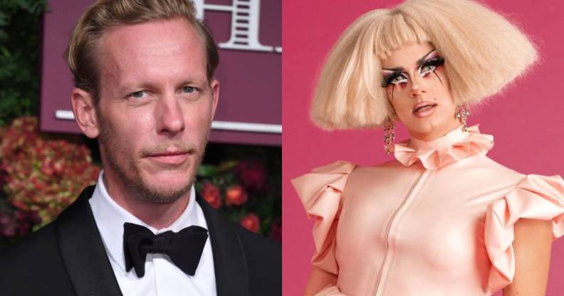 Laurence Fox and Drag Race UK star Crystal