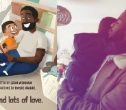 Leon Wenham explained that he wrote You, Me and Lots and Lots of Love because he never saw his family reflected in books he would read to his five-year-old son